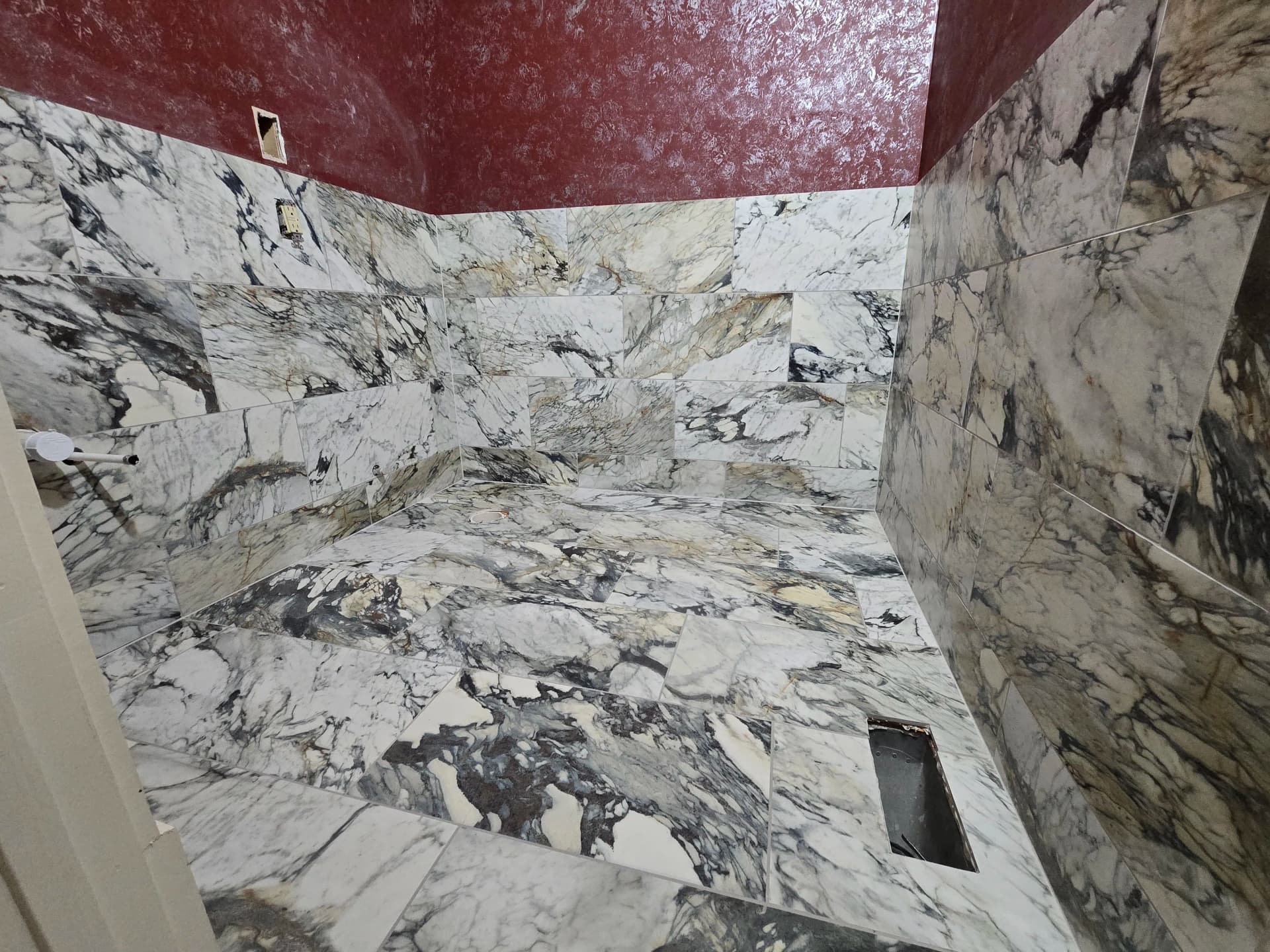 Gallery photos for Custom Zero-Curb Shower Build With Heated Floors: Image #2
