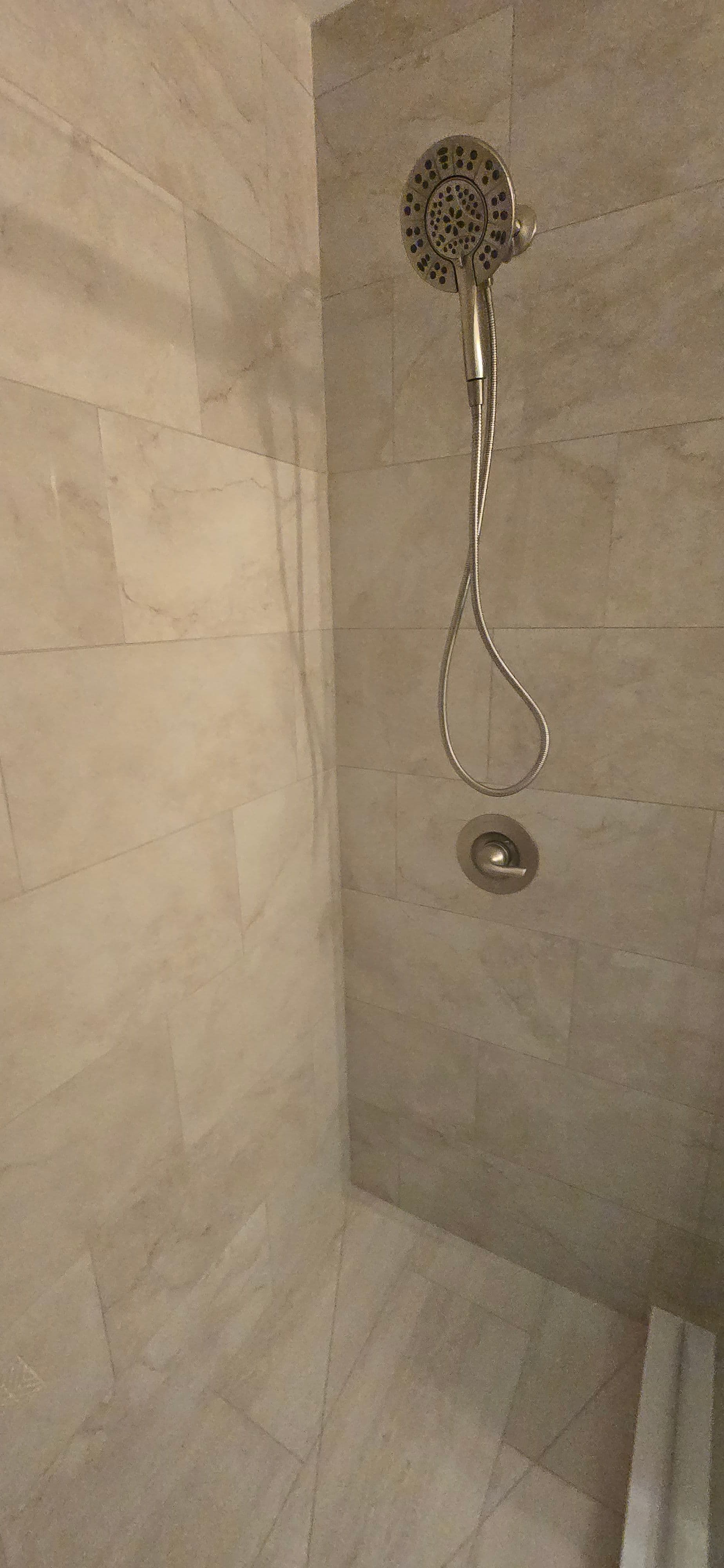 Gallery photos for Bathroom Renovation with Porcelain Tile and Euro Glide Doors: Image #3