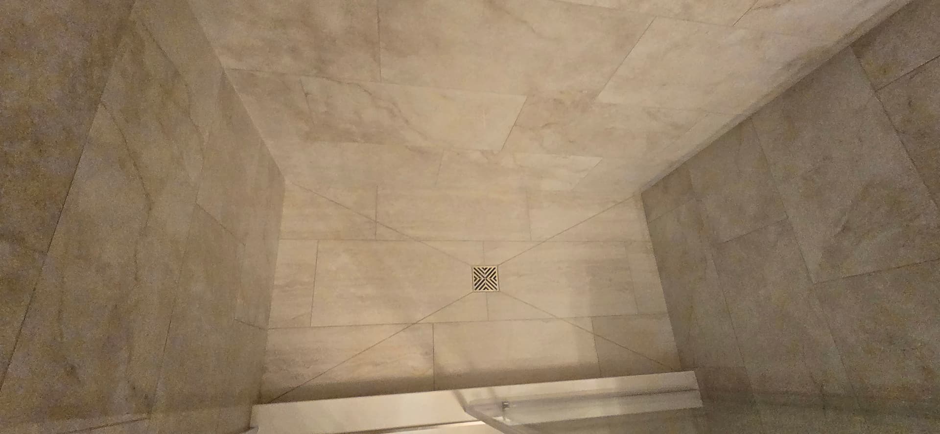 Gallery photos for Bathroom Renovation with Porcelain Tile and Euro Glide Doors: Image #2