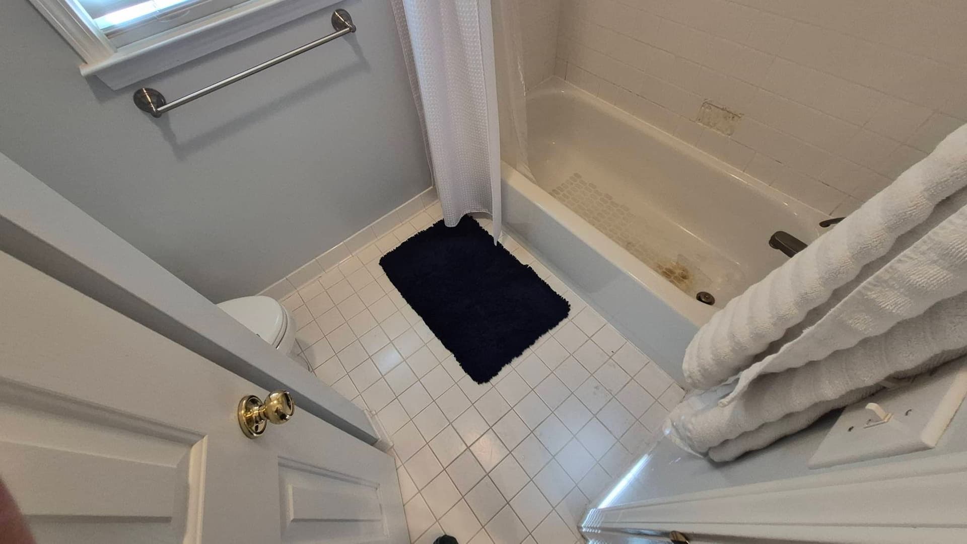 Bathroom Upgrade with Patterned Tiles image